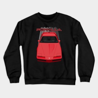 Pontiac Firebird Formula 3rdgen - Red Crewneck Sweatshirt